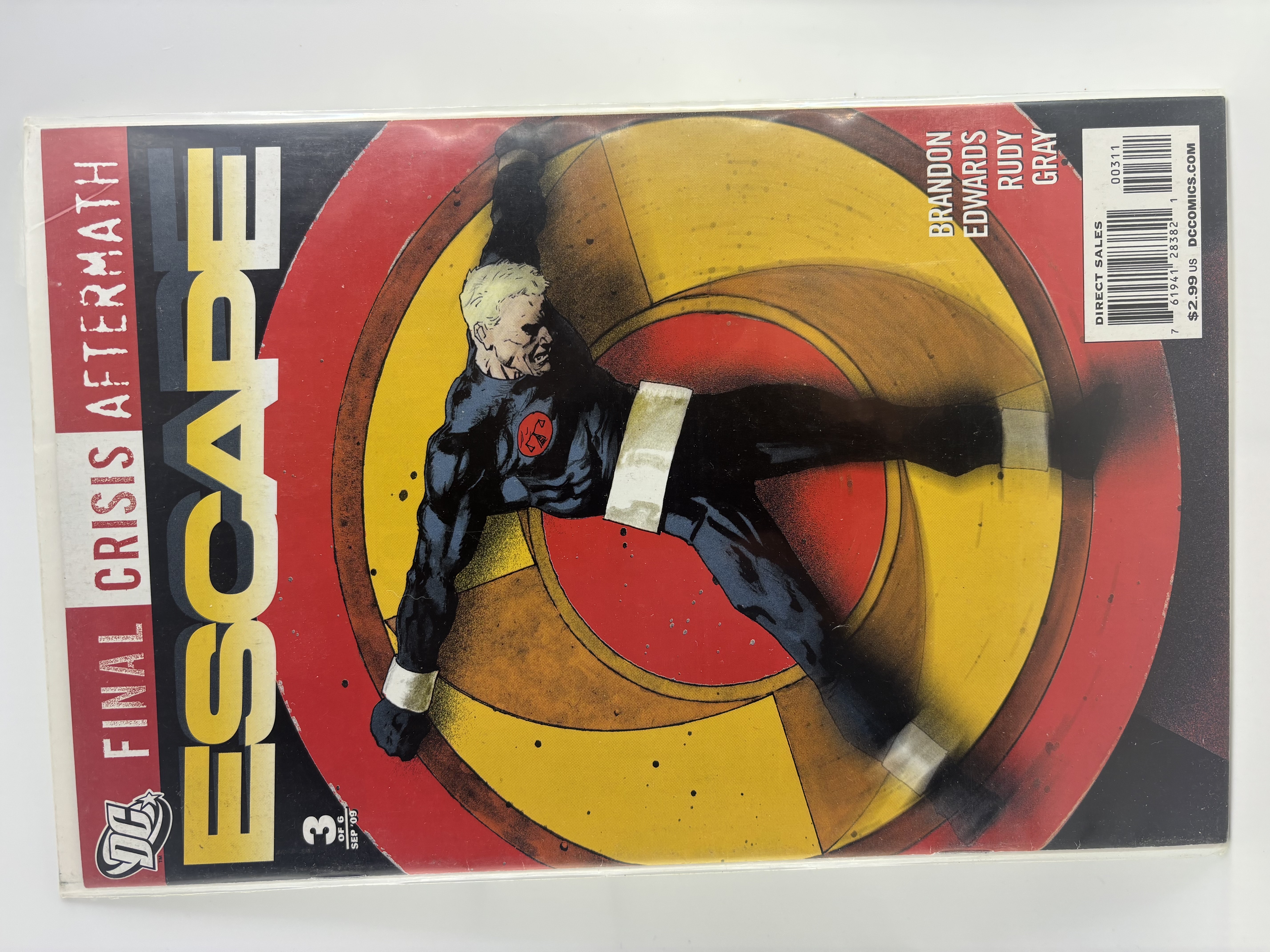lot 186 image: DC Final Crisis Afterman Escspe Comic Book Issue 3 of 6