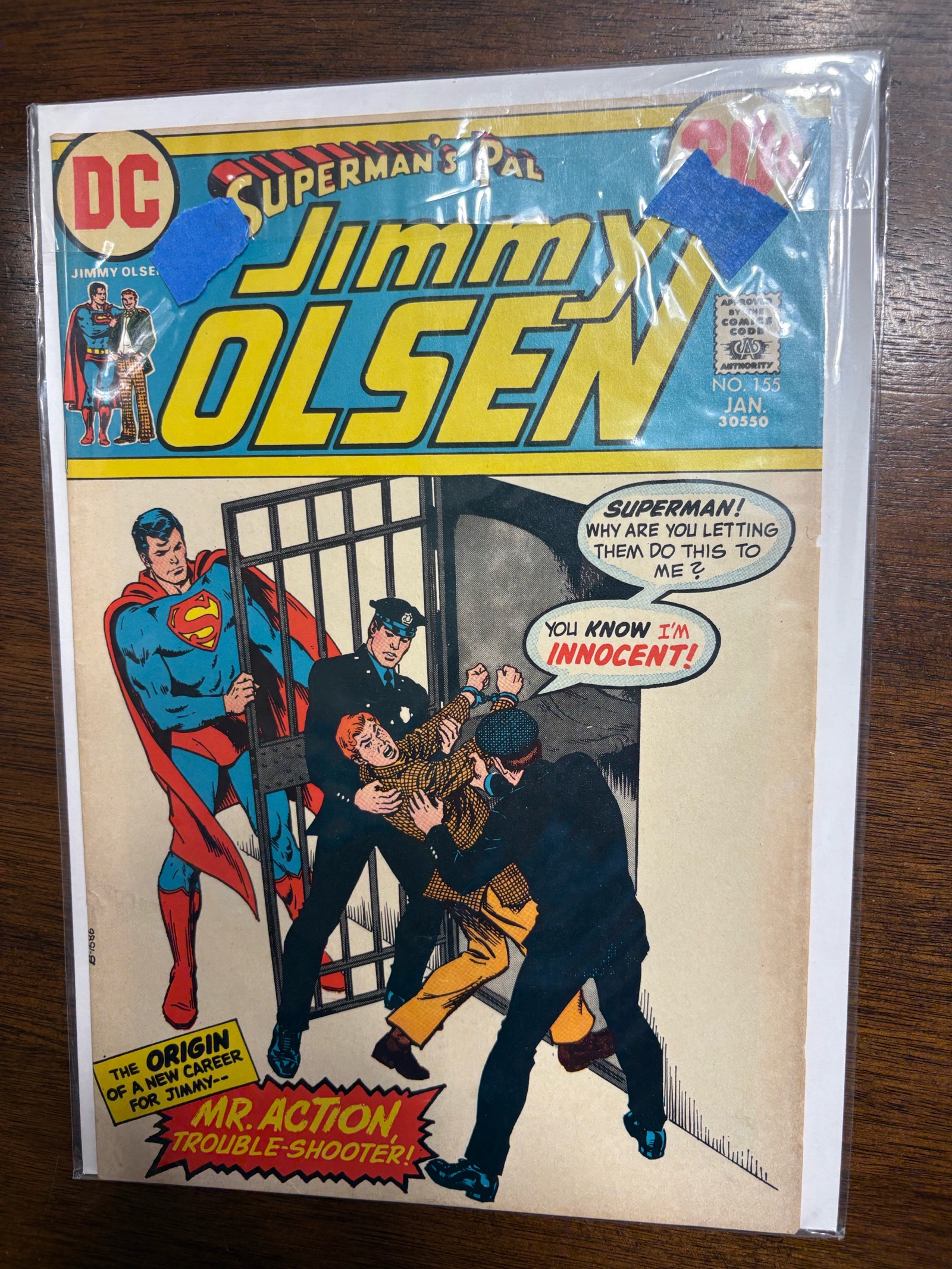 lot 193 image: Supermans Pal Jimmy Olsen DC Comics Issue #155