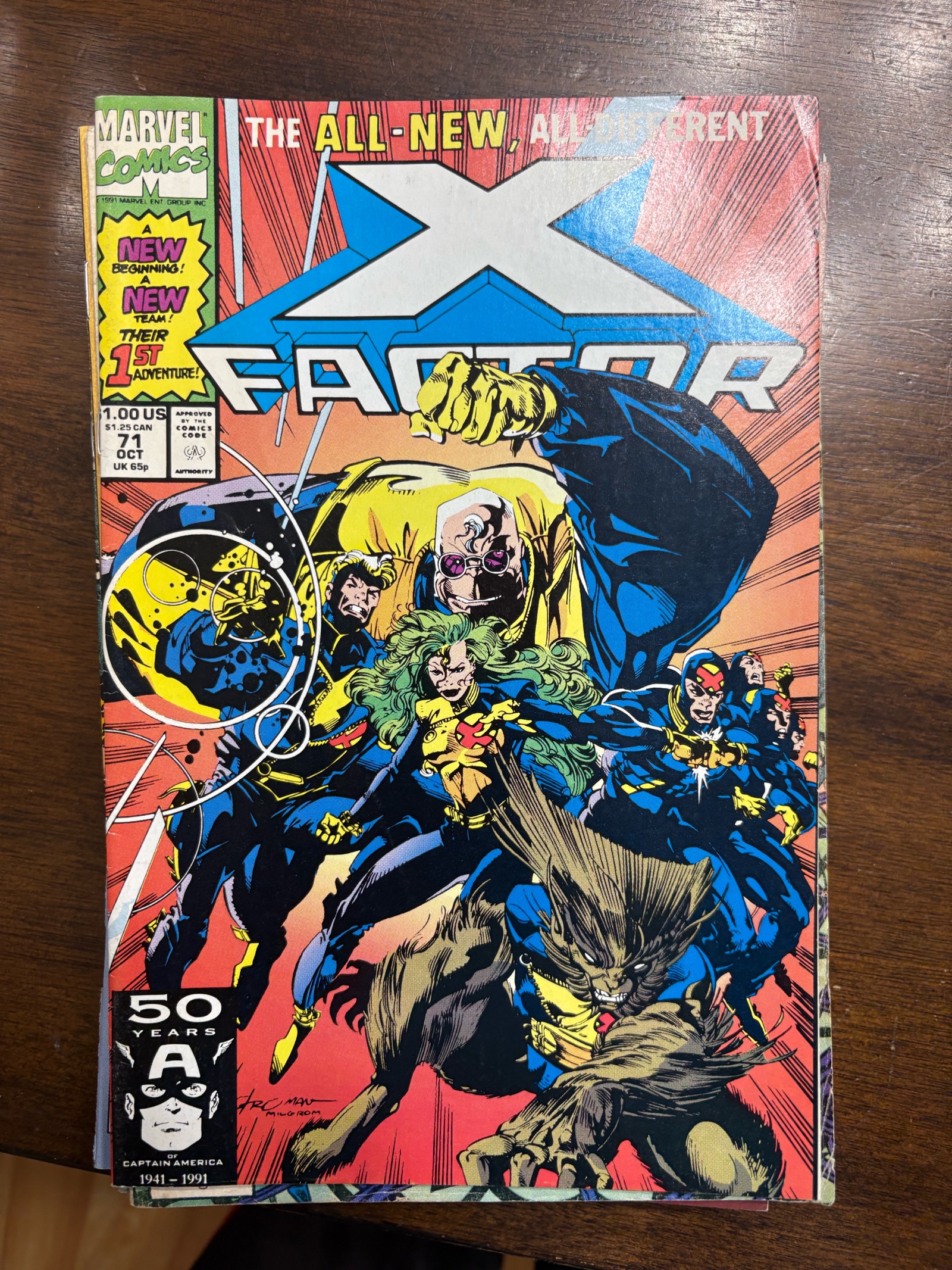 lot 194A image: X-Factor 1st Issue All New All Different Marvel Comics X-Men Spinoff