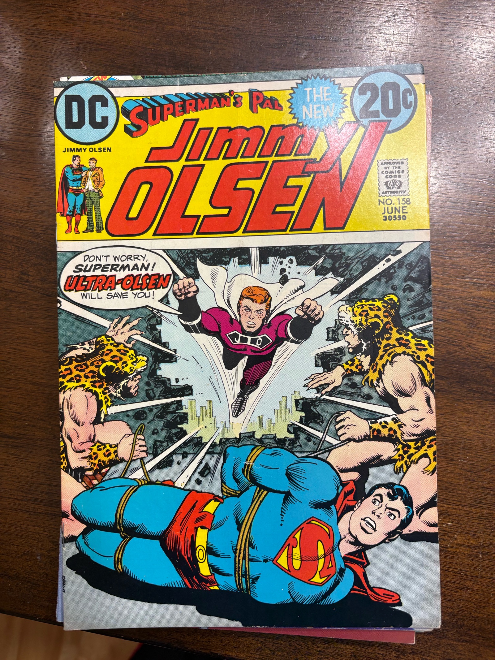 lot 197 image: Supermans Pal Jimmy Olsen Comic Book Issue #158 DC Comics