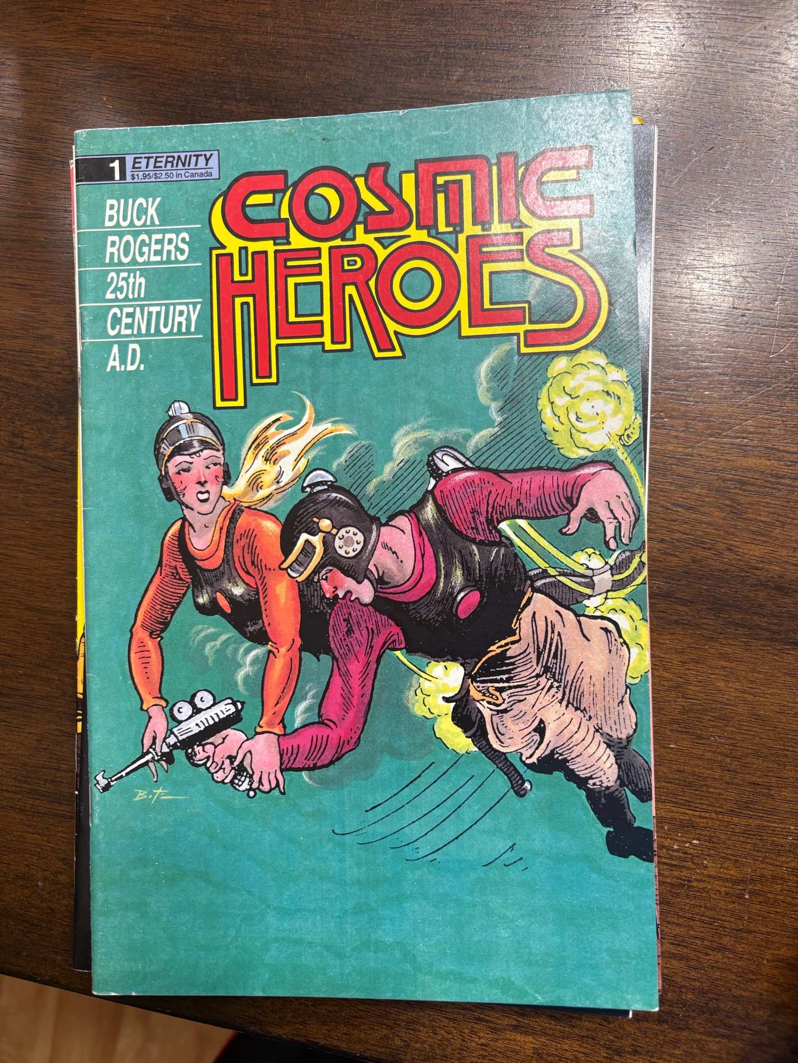 lot 201A image: Comic Heroes Issue #1 Buck Rogers 25th Century AD Eternity Comics