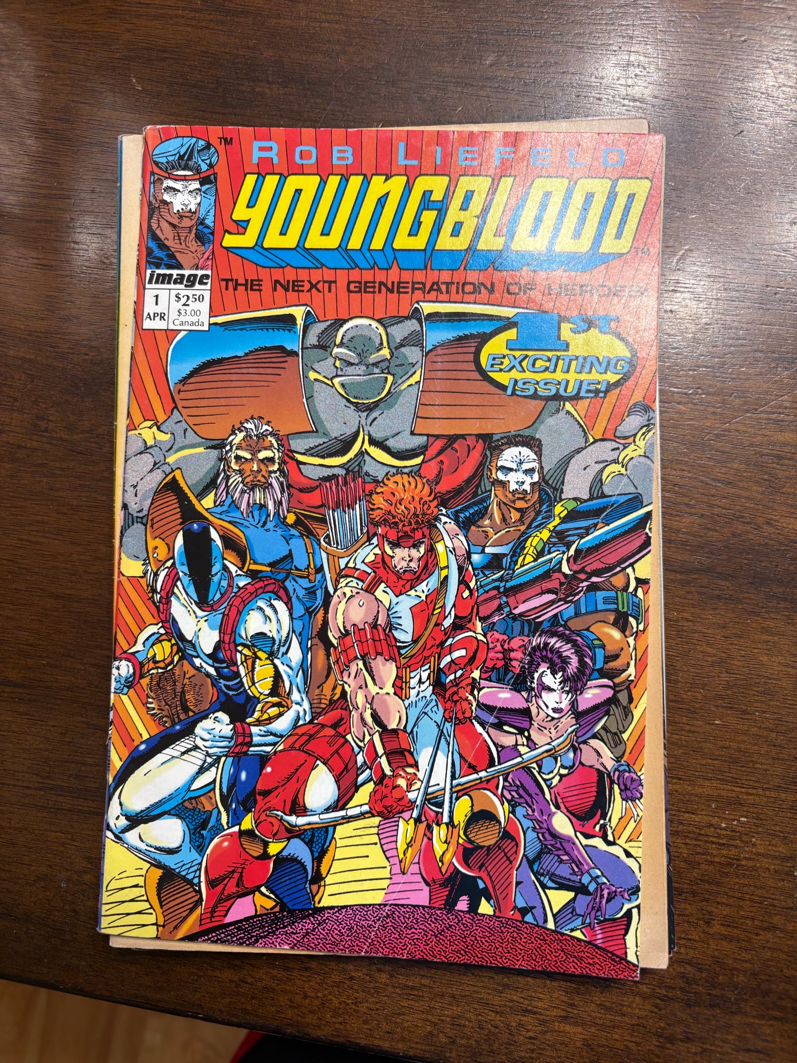 lot 210 image: Youngblood Issue #1 The Next Generation of Heroes Image Comics