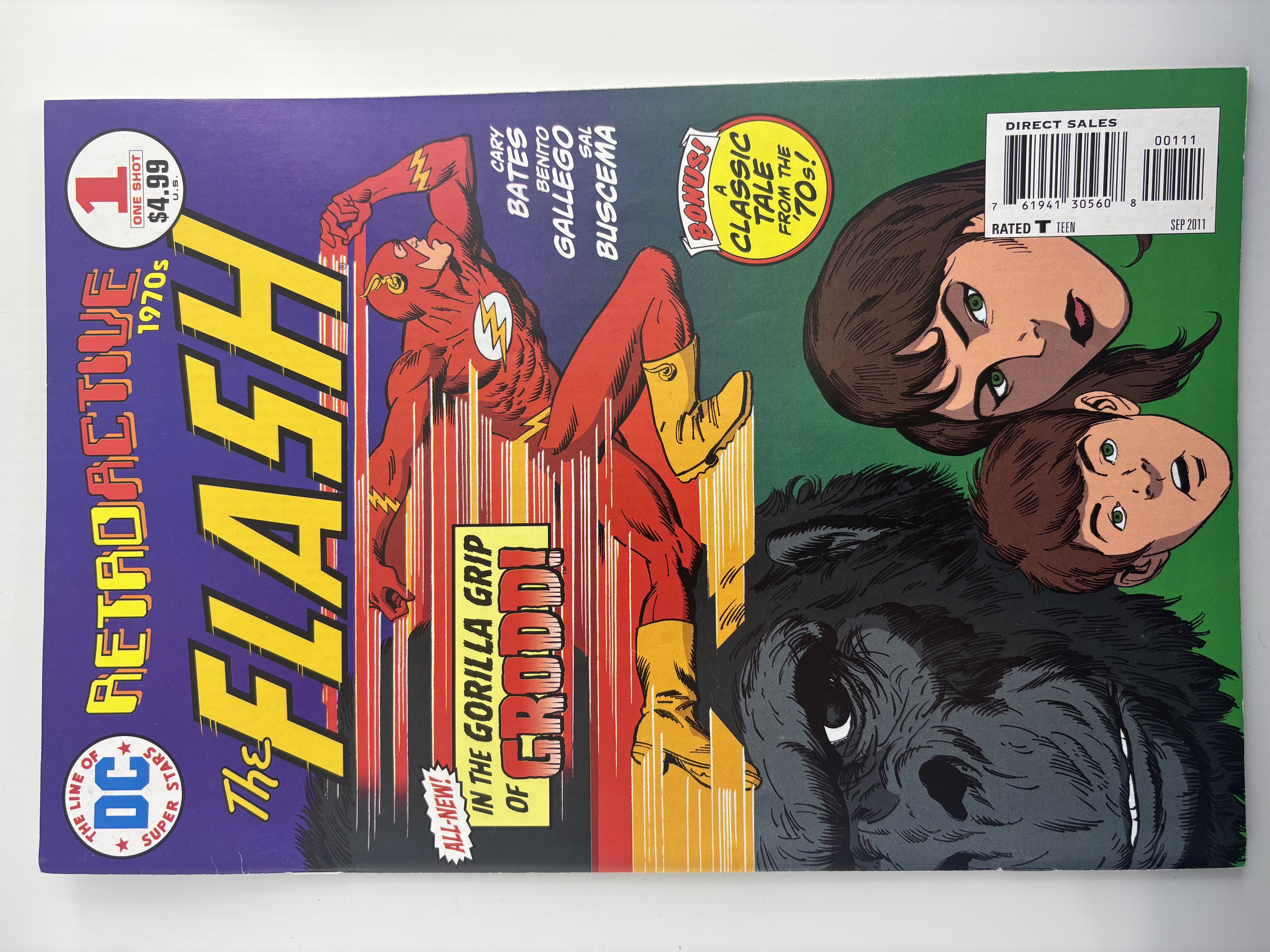 lot 211 image: The Flash Retroactives 1970s One Shot Issue #1 DC Comics