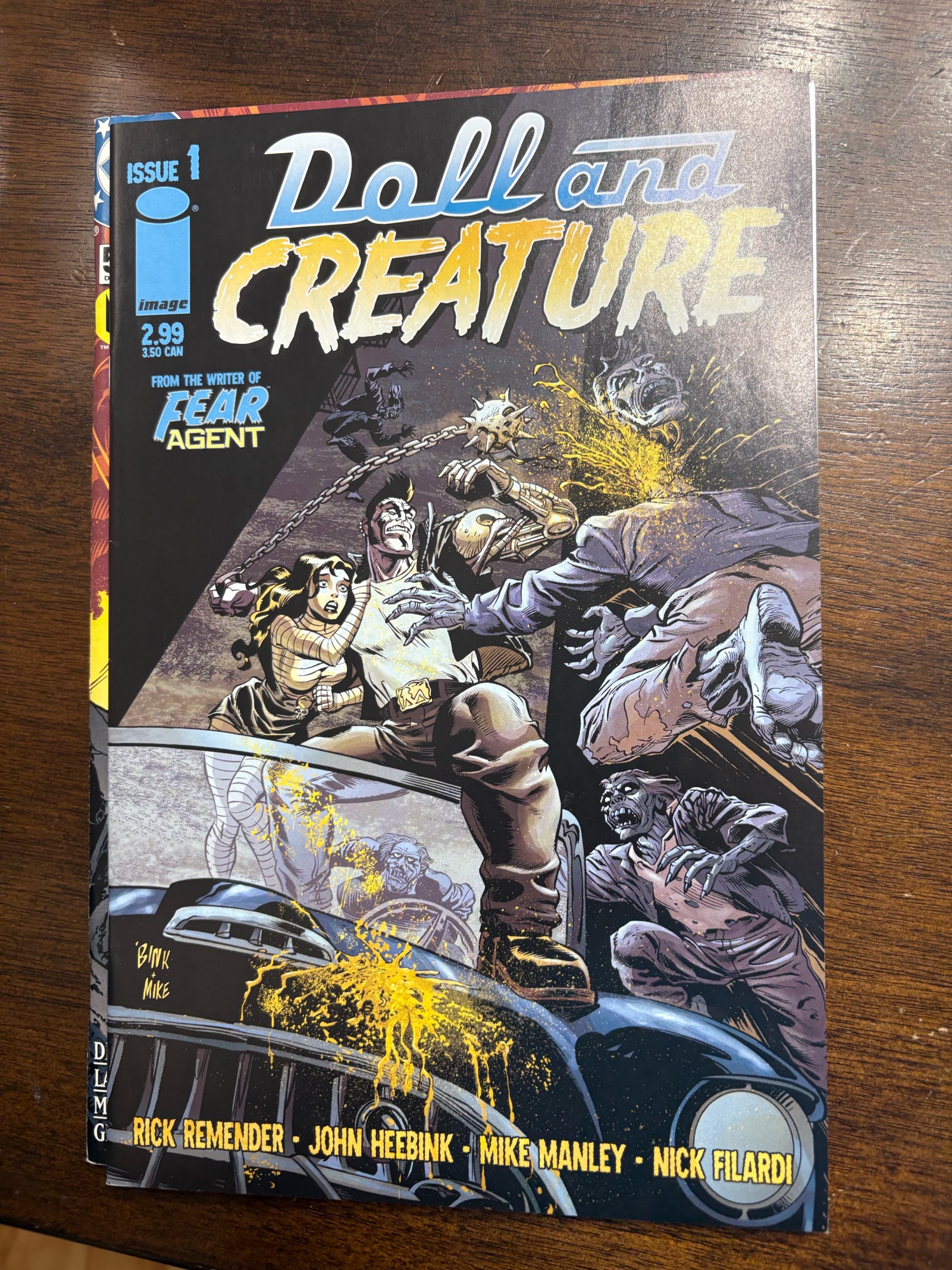 lot 212A image: Doll and Creature Issue #1 Image Comics