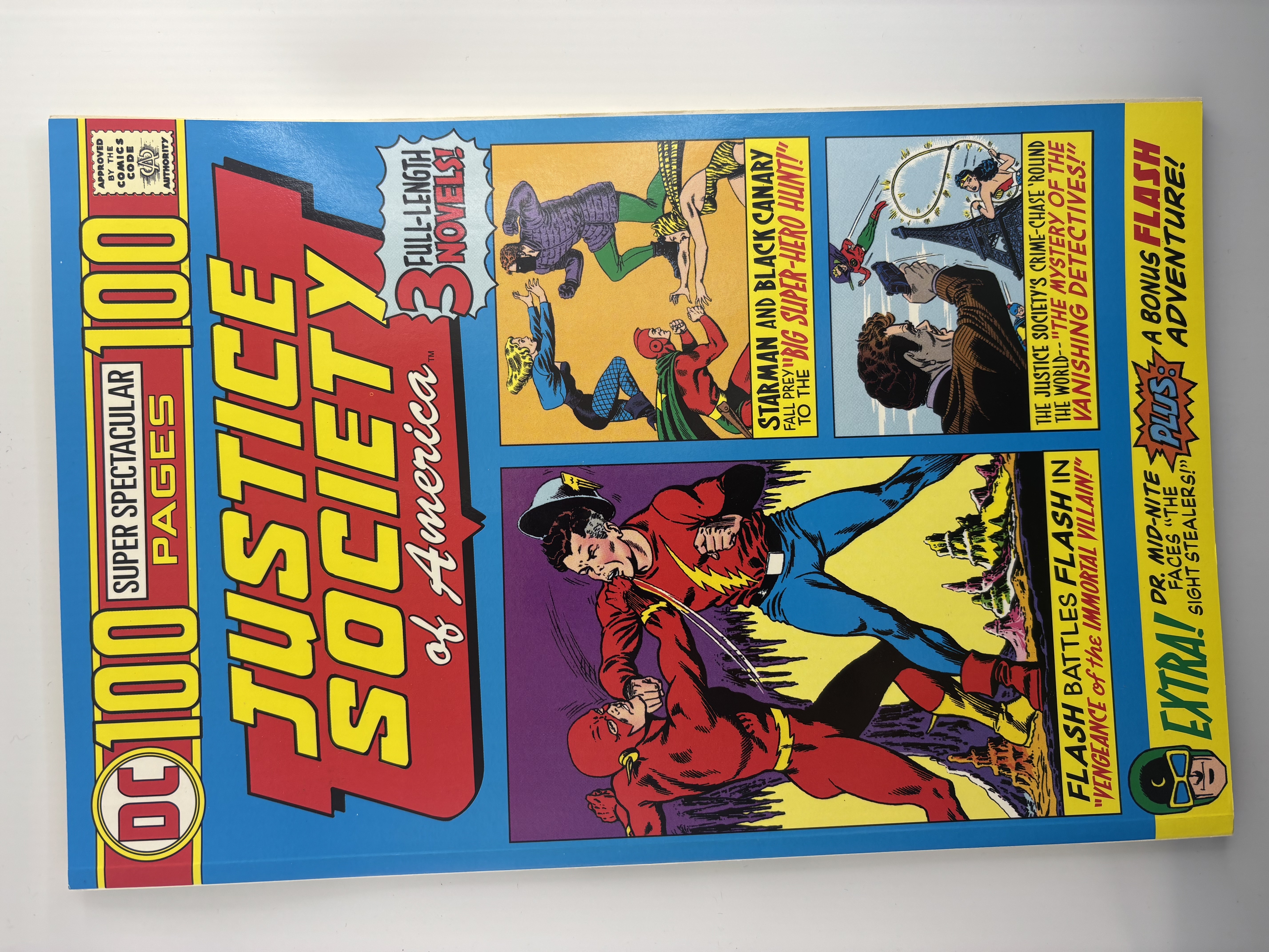 lot 219 image: Justice League of America Worlds Greatest Heroes 100 Pages Three Full Length Novels