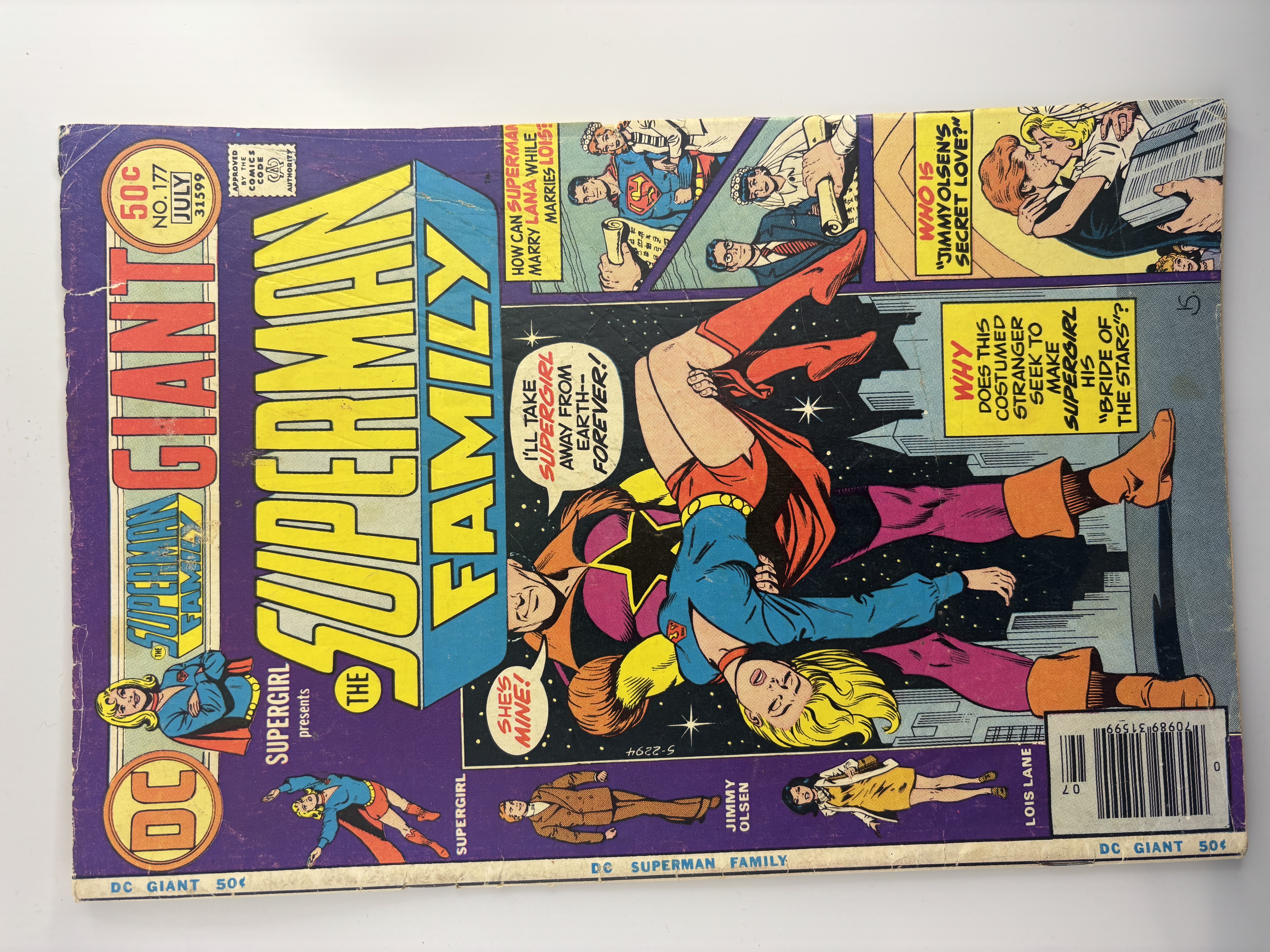 lot 225 image: The Superman Family Comic Book Issue #177 DC Comics