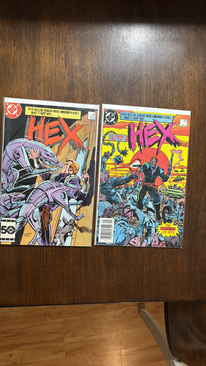 lot 284 image: Jonah Hex Comix Book Lot, 2 Comics DC
