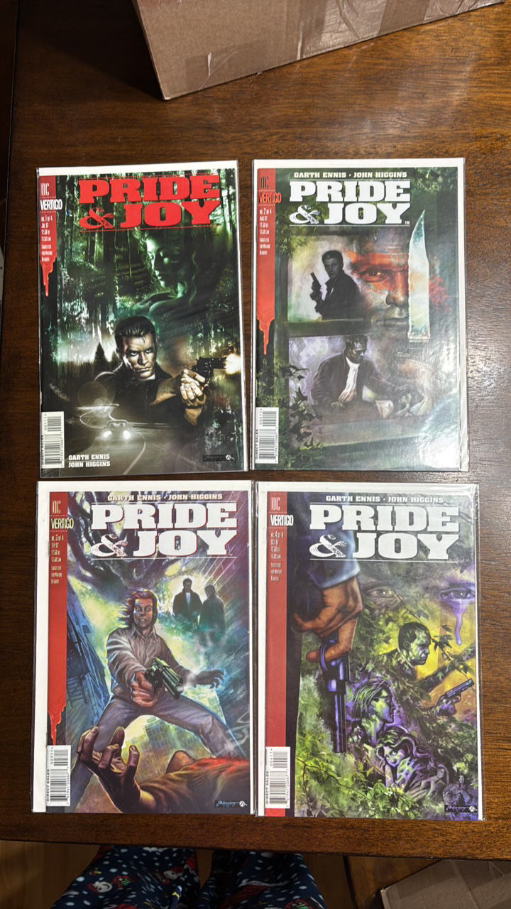 lot 323 image: Pride and Joy Comic Books #s 1-4 DC Vertigo Comics