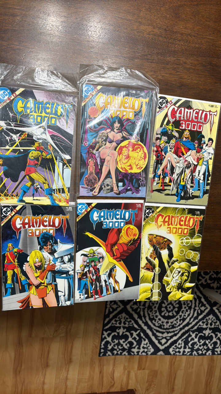 lot 391A image: Camelot 3000 Comic Book Lot, #s 4,5,6,7,8,9