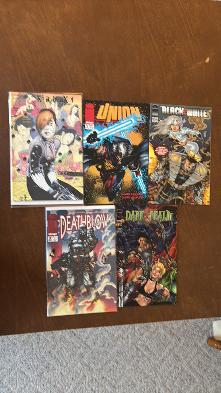 lot 444 image: Image Brand Comic Books Lot, 5 Different Comics