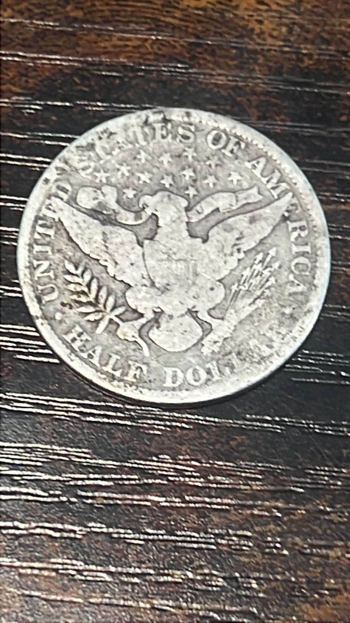 1899 barber half dollar