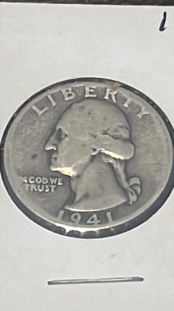 lot 49 image: 1941 Washington quarter