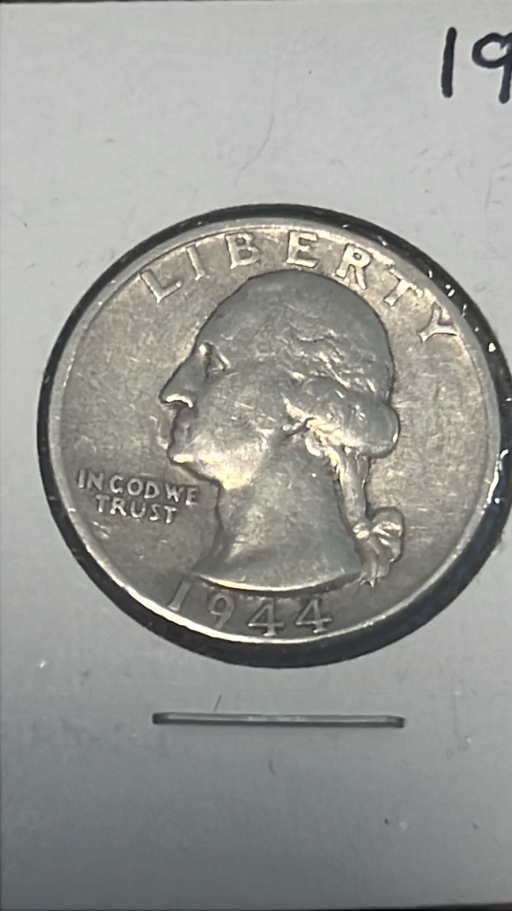 lot 54 image: 1944 Washington quarter