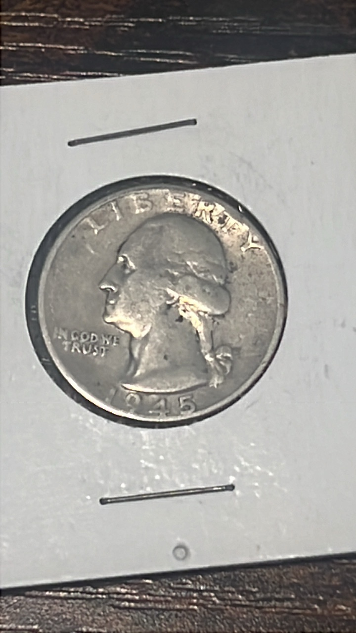 lot 59 image: 1945 Washington quarter