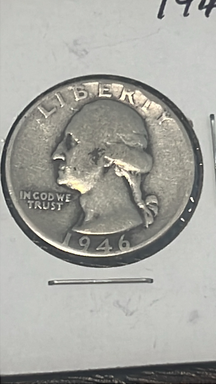 lot 64 image: 1946 Washington quarter