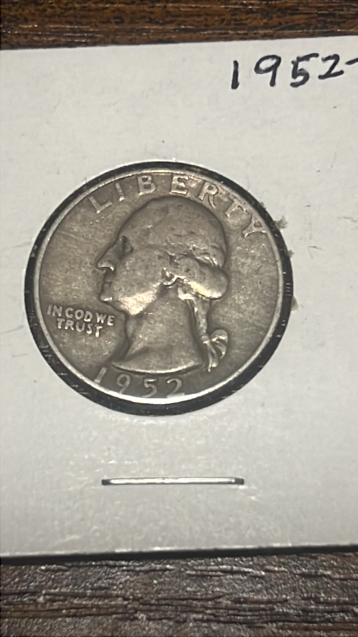 lot 80 image: 1952 d Washington quarter