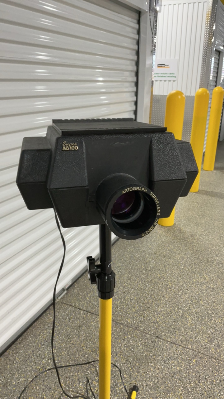 Artograph Super AG100 Opaque Art Projector with Adjustable Floor Stand