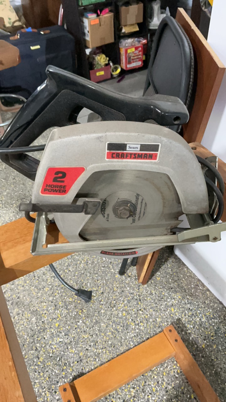 Sears Craftsman 7-14 Circular Saw - 2 HP