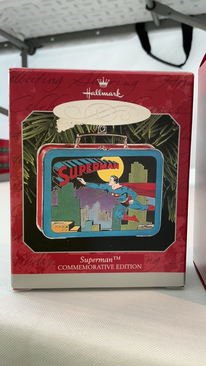 Vintage Pop Culture Ornament Lot - Hallmark Keepsake - Superman, Mr. Potato Head & More