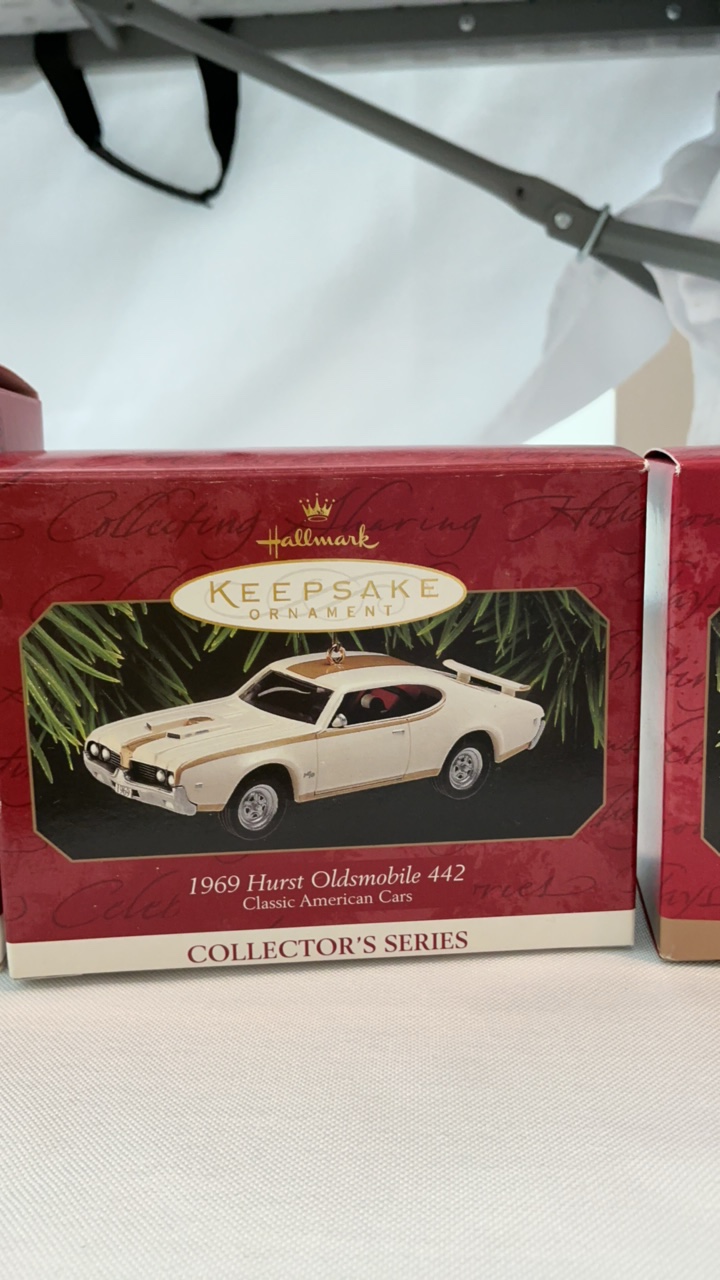 Hallmark Keepsake Collector Series Ornament Lot - Classic Cars, Trains & Whimsical Themes
