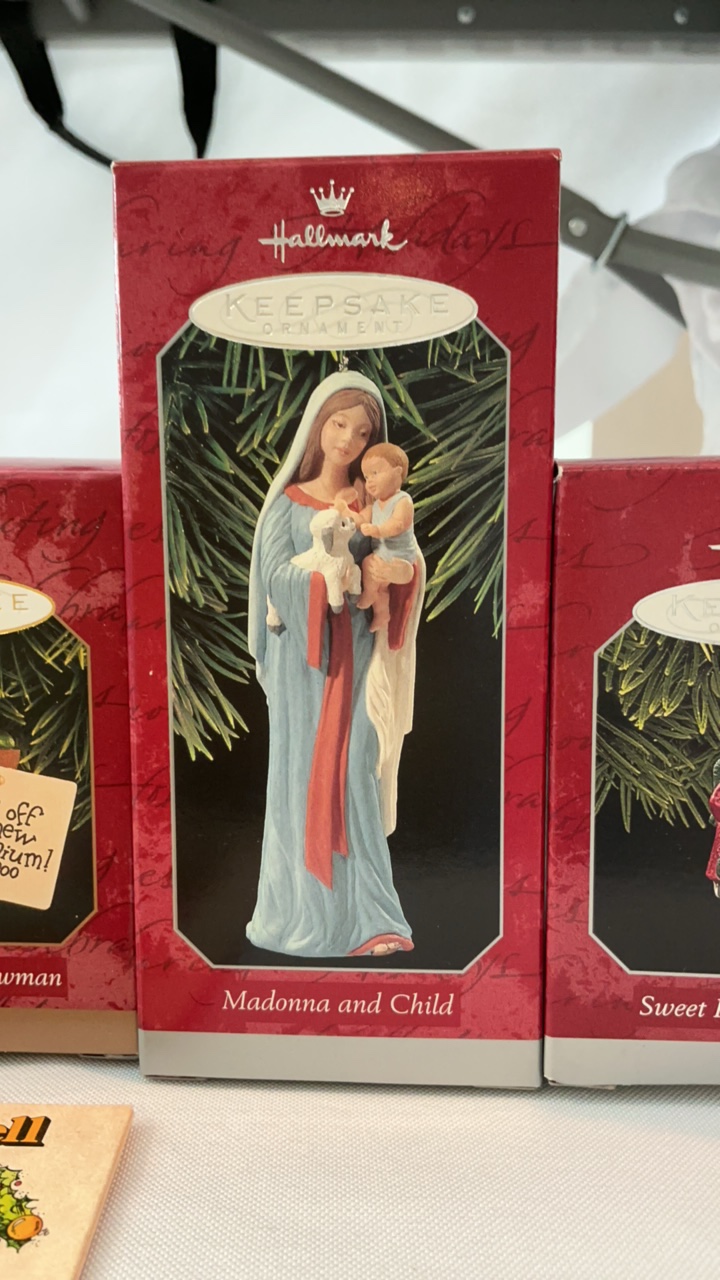Hallmark Keepsake & Norman Rockwell Multi-Series Ornament Lot - Marys Angels, All Gods Children & More