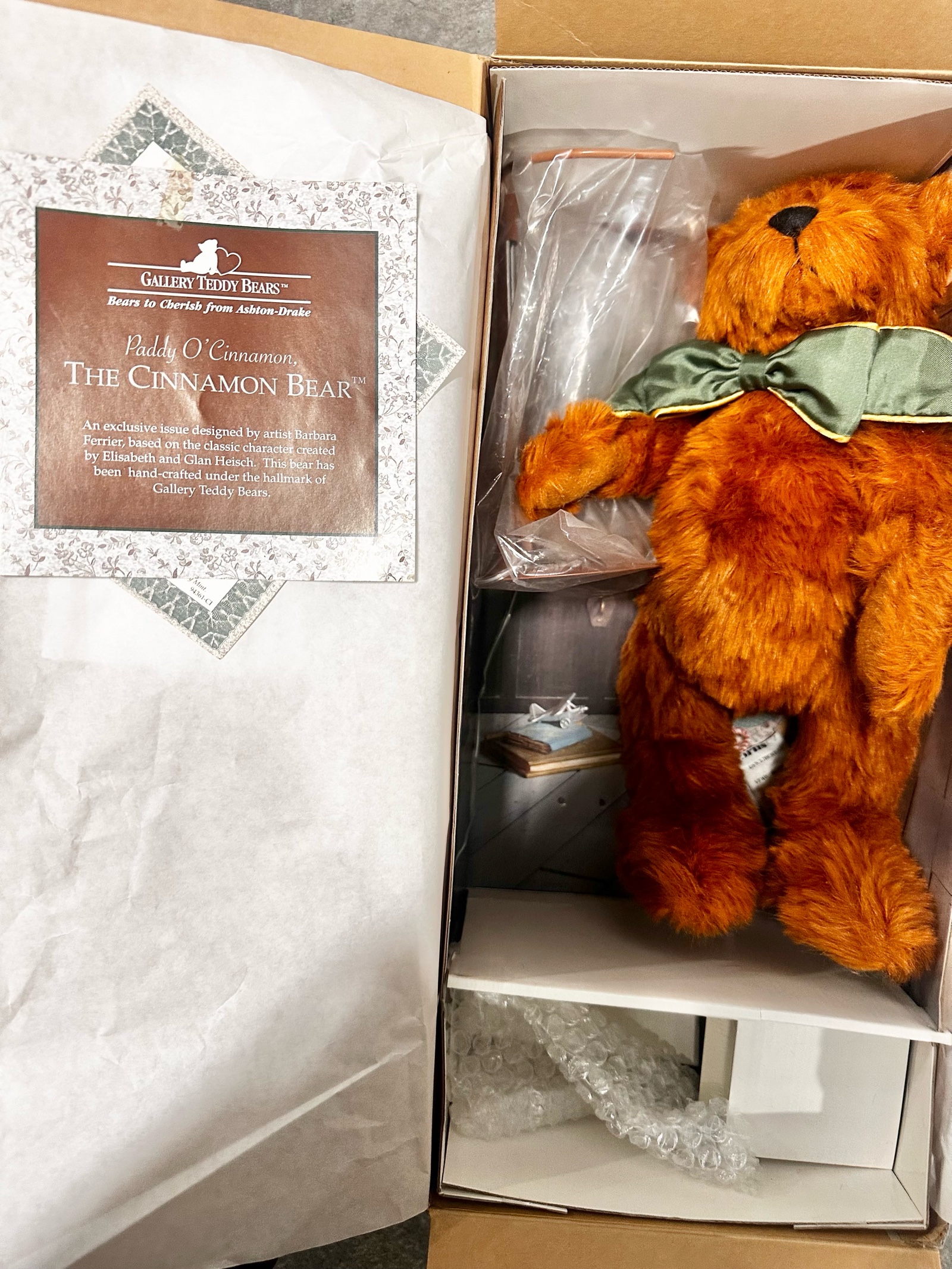 Highly collectible new in box Paddy O Cinnamon