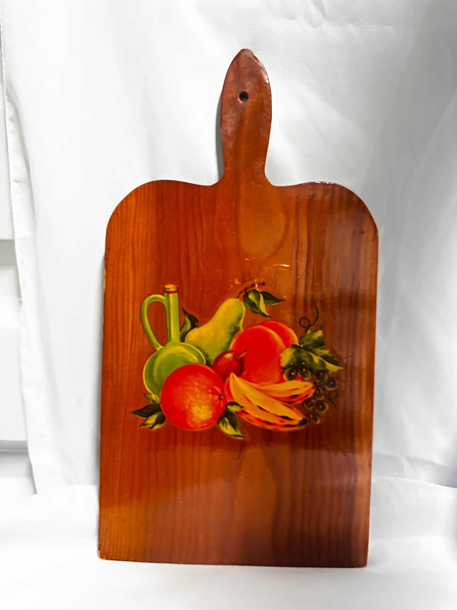 Folk art wooden Cutting Board