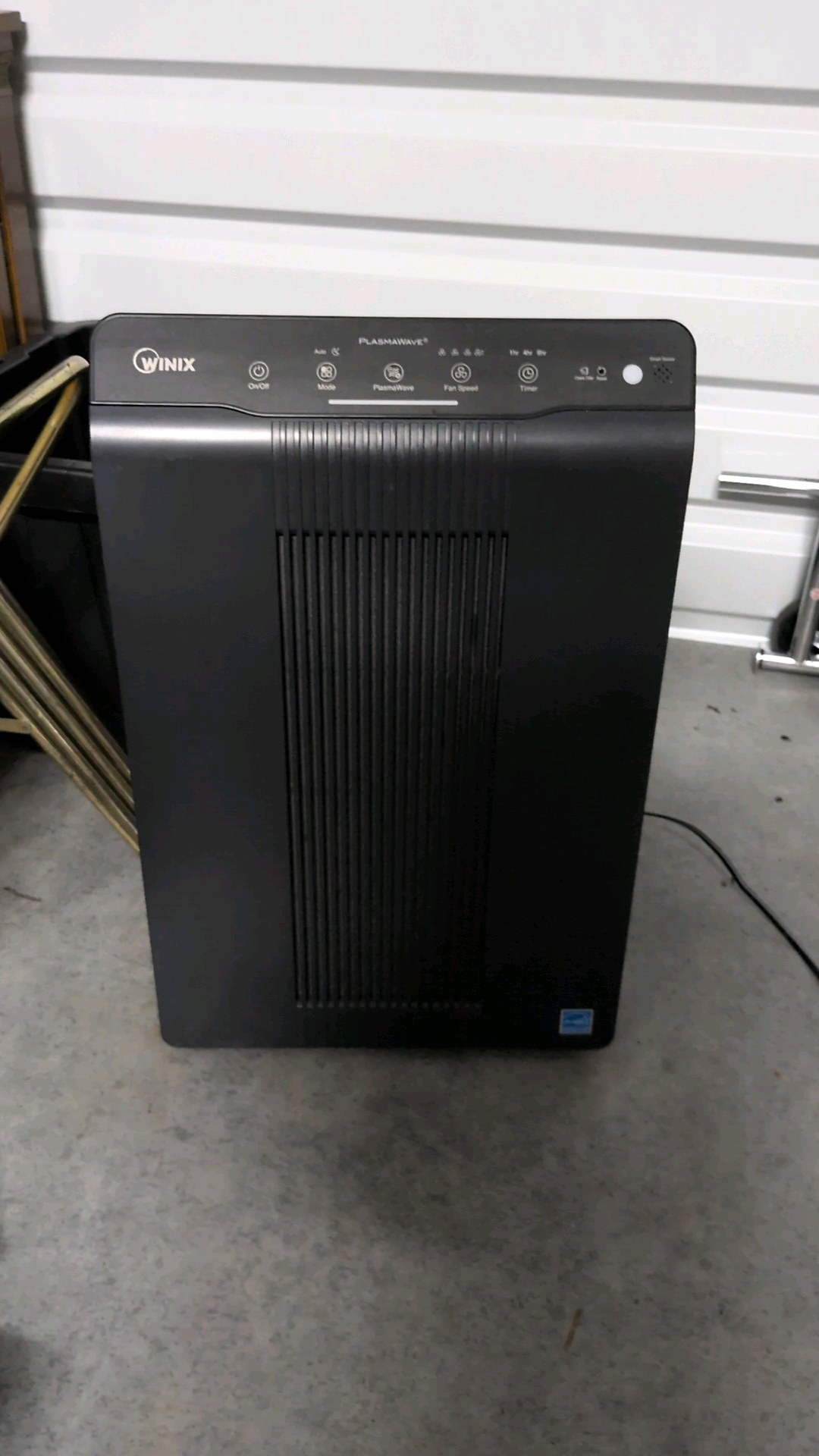 Winix 5300-2 4-Stage True HEPA Air Purifier  PlasmaWave� Technology  Charcoal Gray