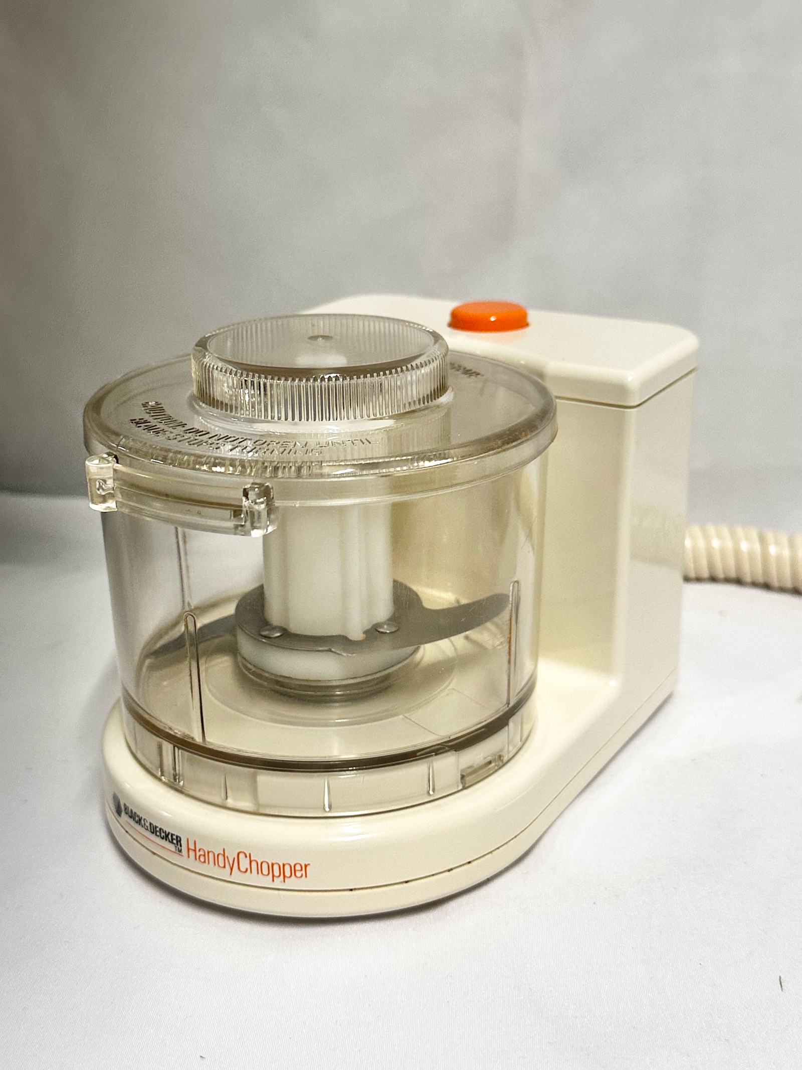 Vintage Black and Decker Handy Chopper food processor