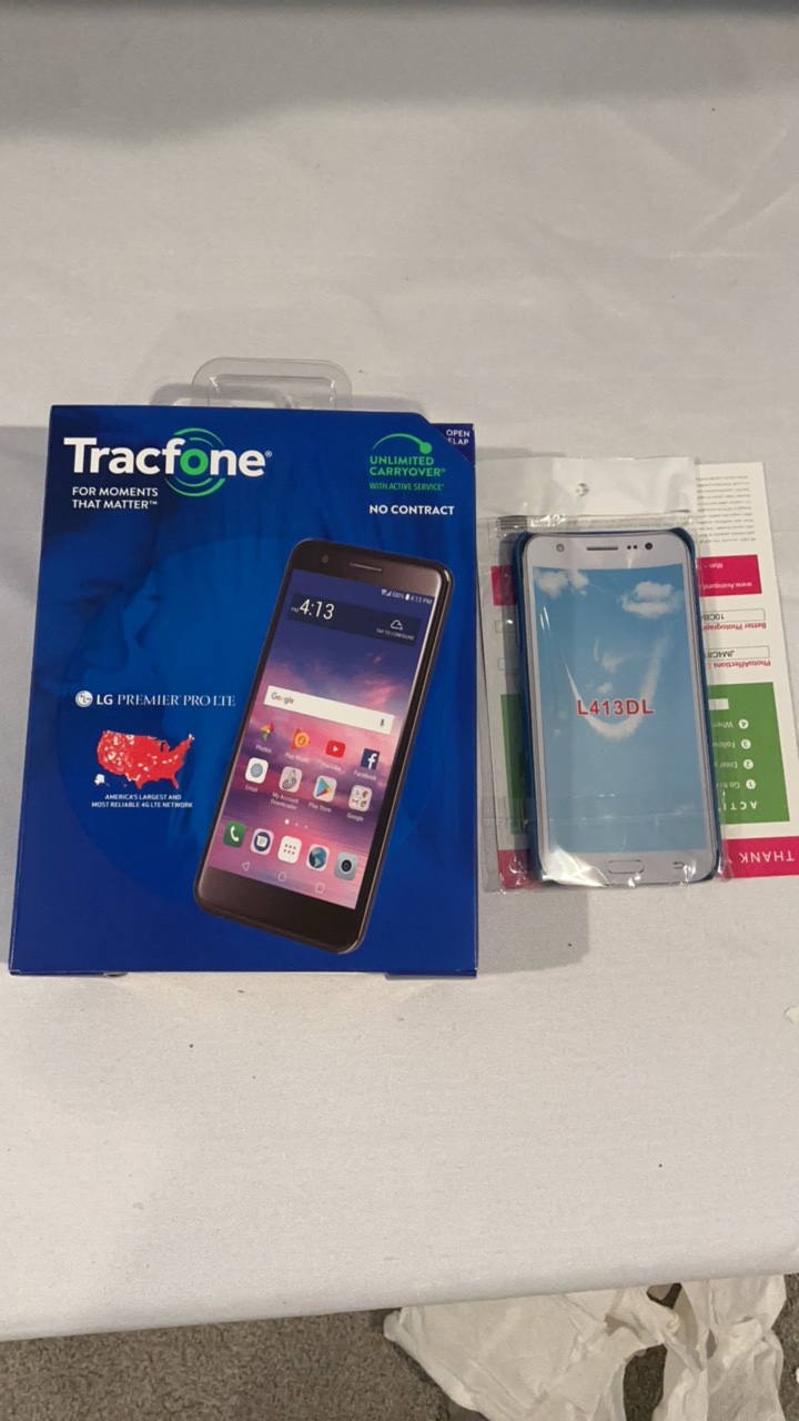 New & Unopened TracFone LG Premier Pro LTE  Model L413DL  Prepaid 4G Smartphone
