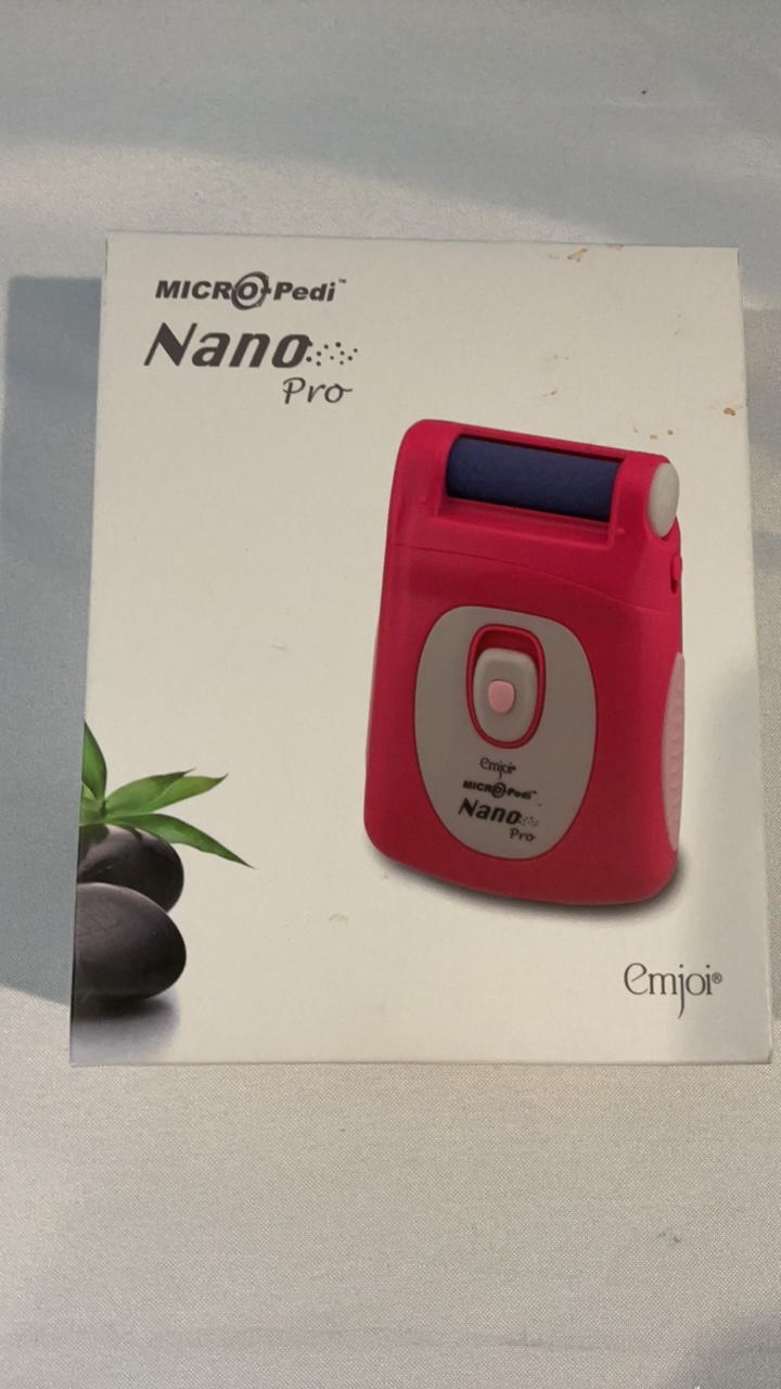 Emjoi Micro-Pedi Nano Pro Callus Remover - New in Box (Pink)