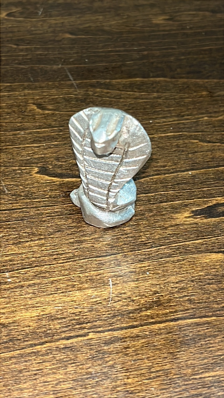 lot 36 image: Pure Silver 999 Cobra Cast