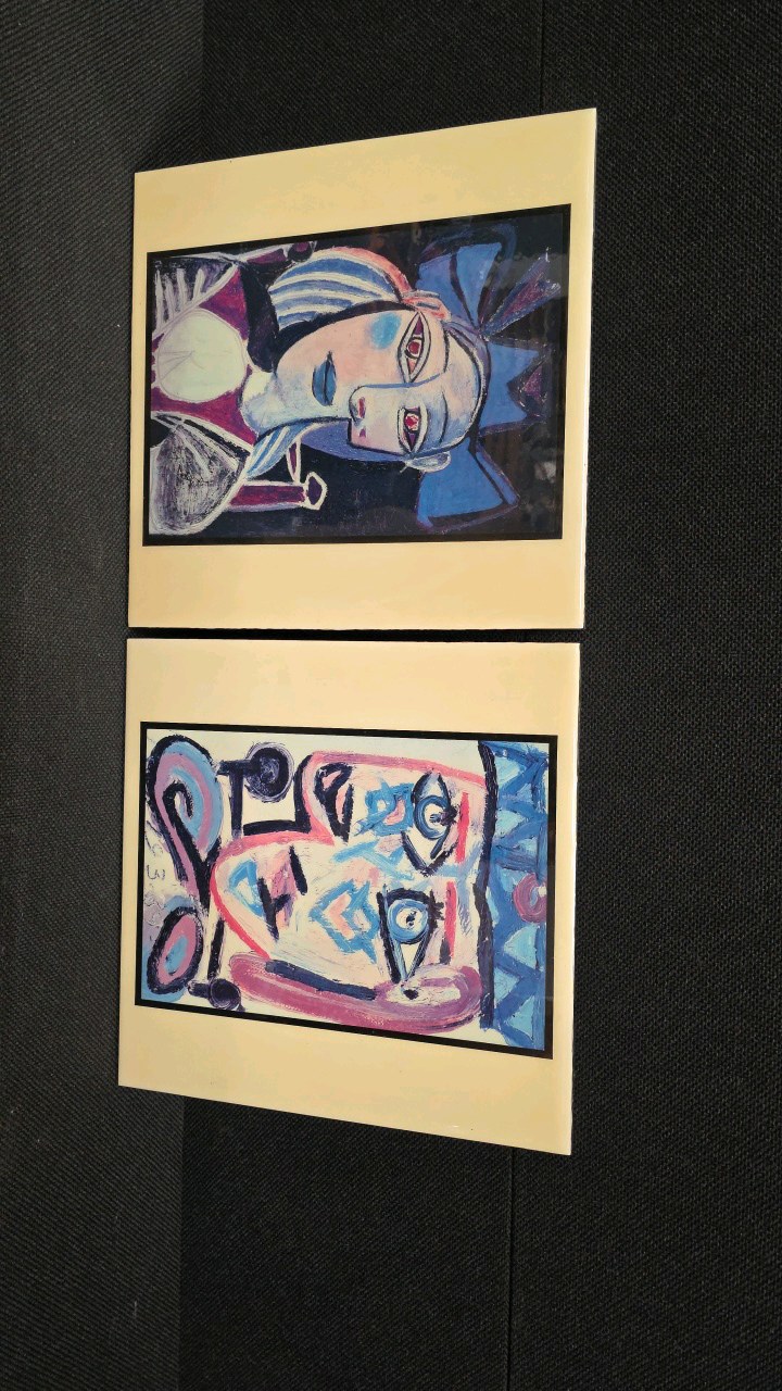 lot 102 image: Picasso Art - Decorative Ceramic Tiles ( M&M Resources )
