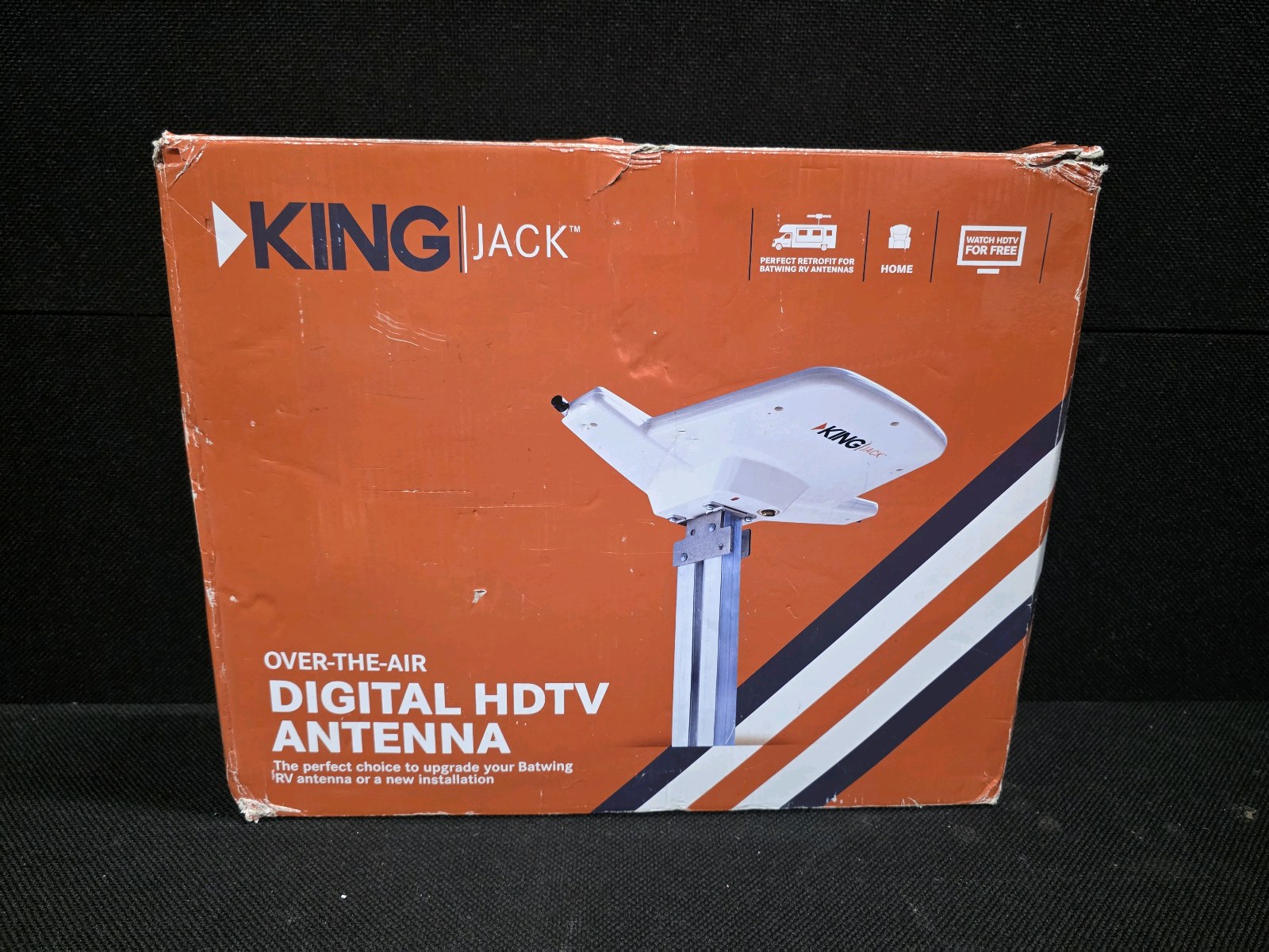 lot 112 image: King Jack Over-the-Air Digital HDTV Antenna