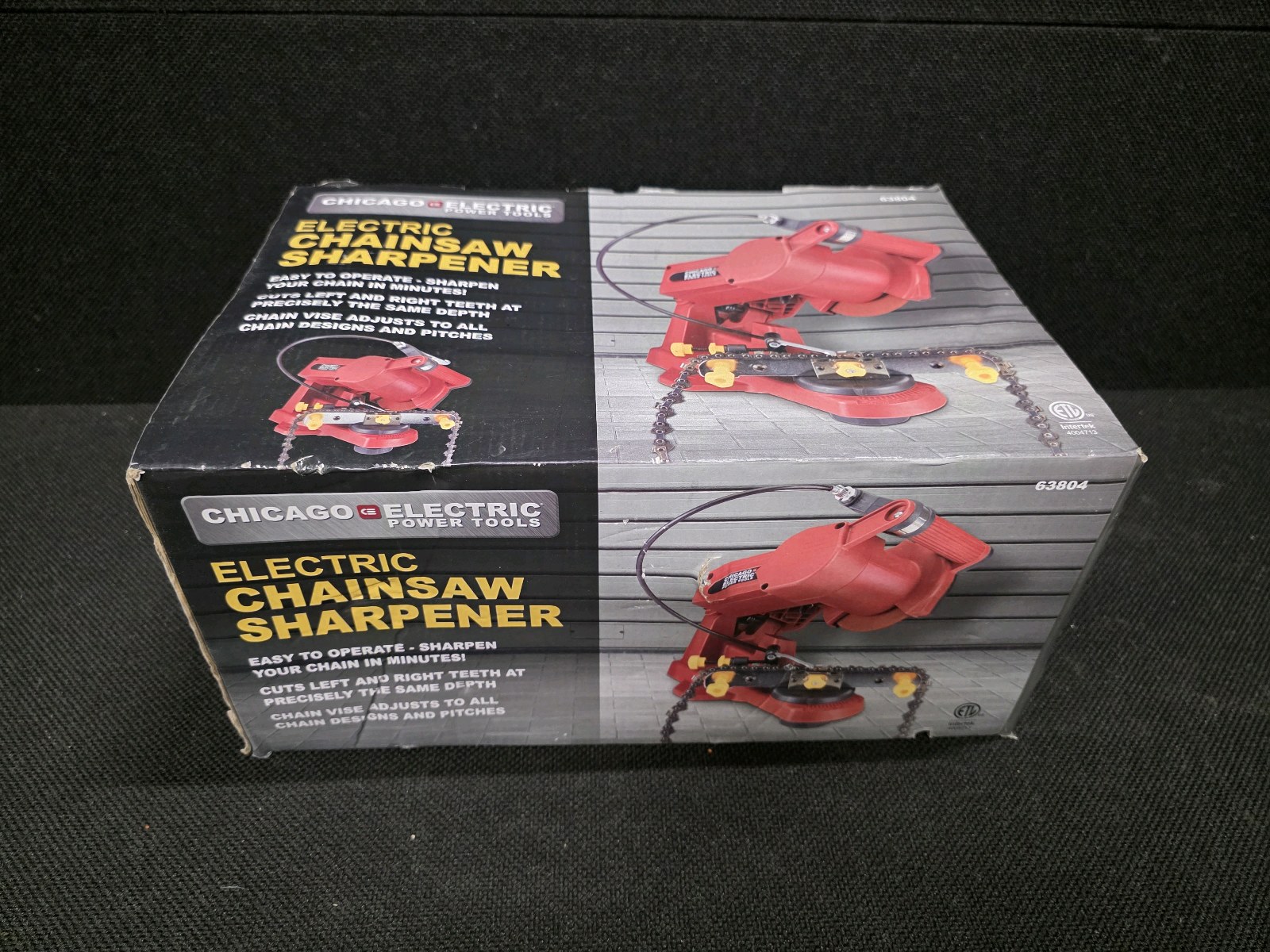 lot 121 image: BRAND NEW Electric Chainsaw Sharpener