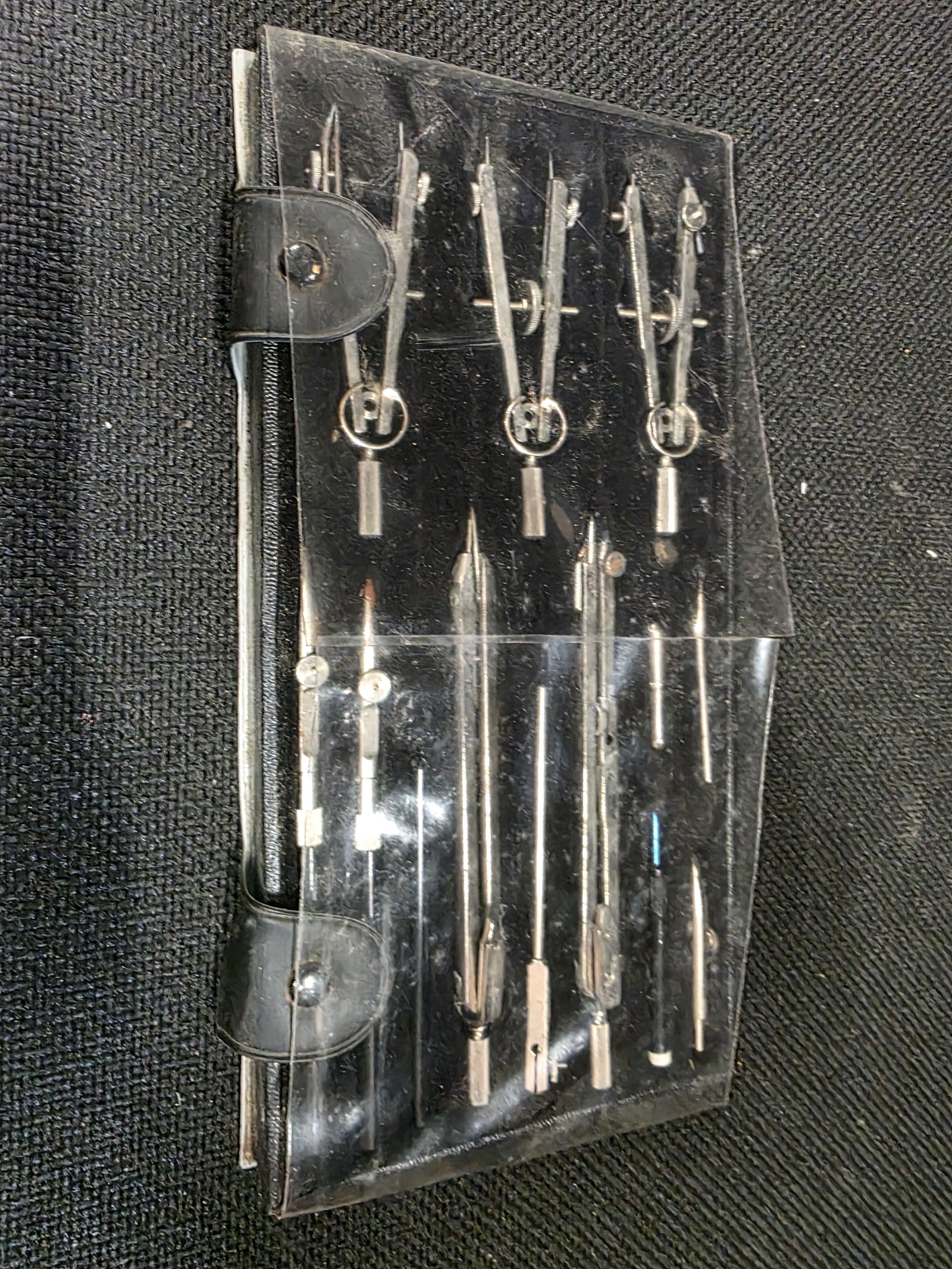 lot 149 image: Vintage Leningrad Professional Compasses Drafting Tools Set Soviet Drawing Instruments