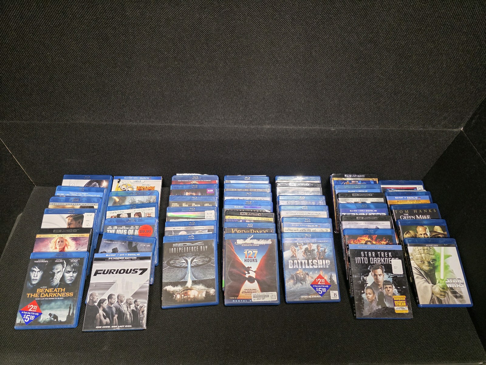 lot 182 image: Large Assortment of Blu-Ray