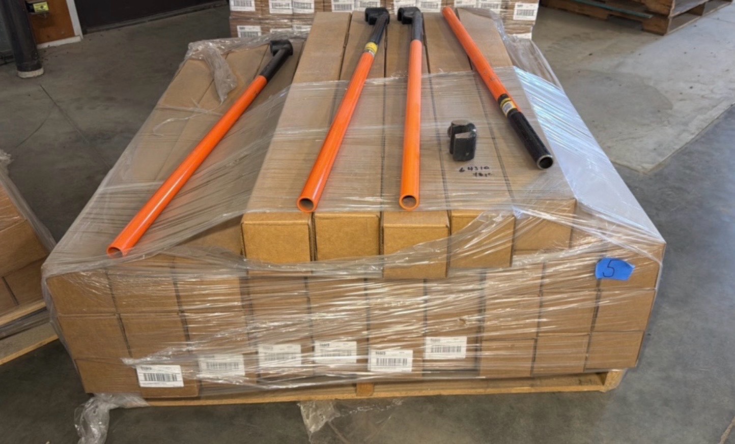 lot 5 image: Pallet of New Klein Rebar Hickey Tools