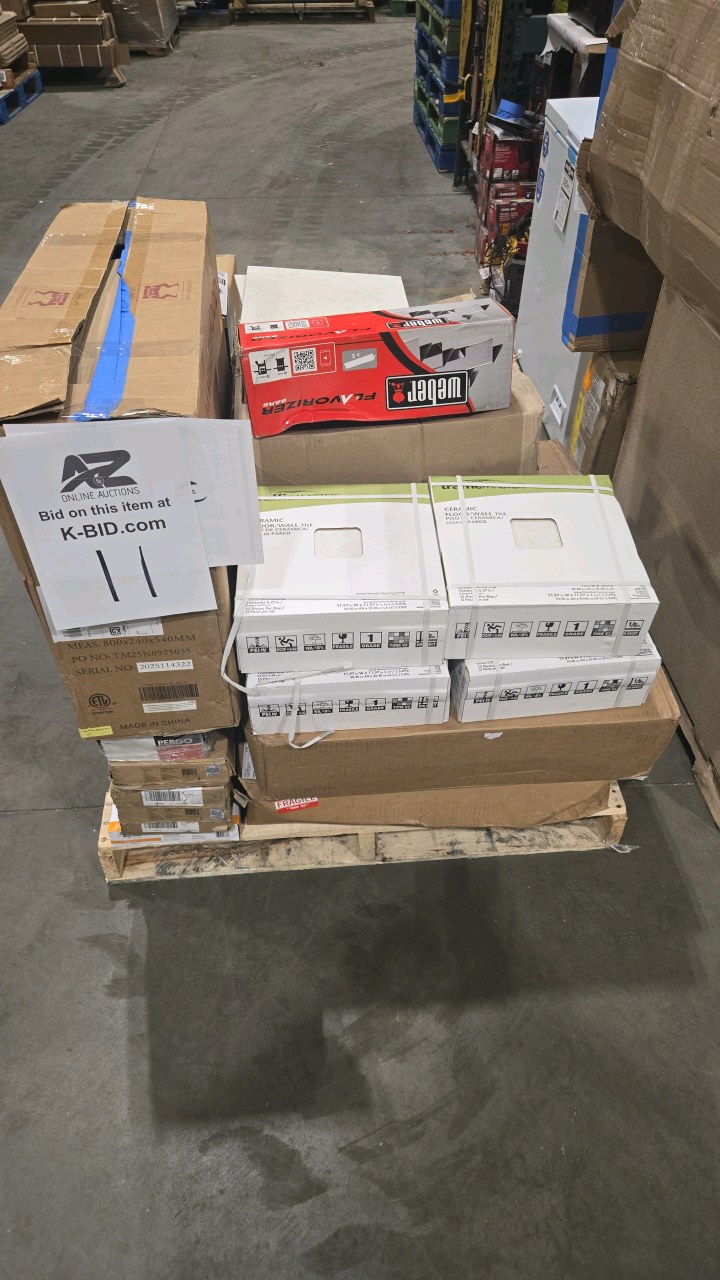 lot 11 image: WHOLESALE PALLET LOT OF GENERAL MERCHANDISE