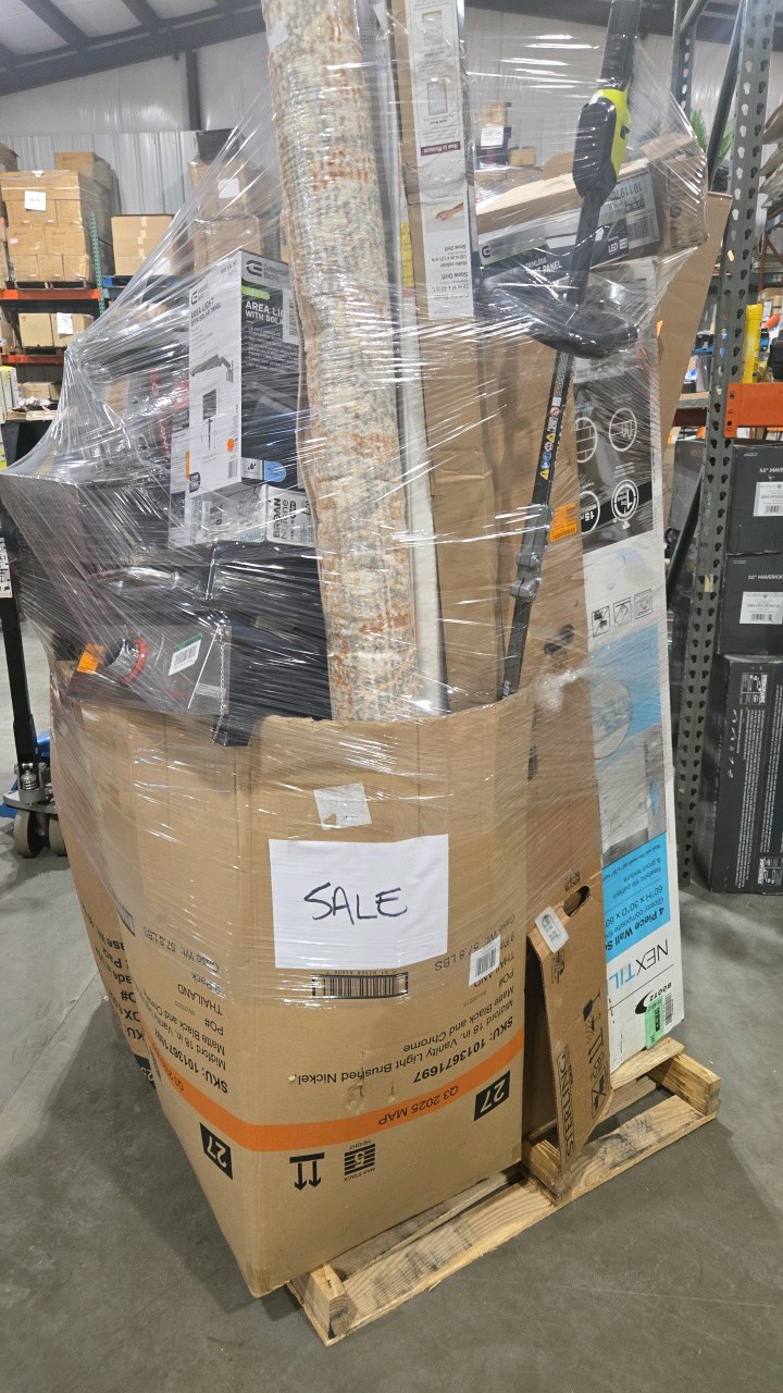 lot 149 image: WHOLESALE PALLET LOT OF GENERAL MERCHANDISE