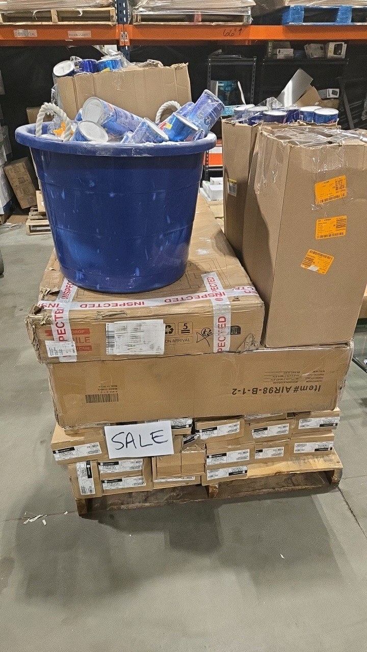 lot 150 image: WHOLESALE PALLET LOT OF GENERAL MERCHANDISE