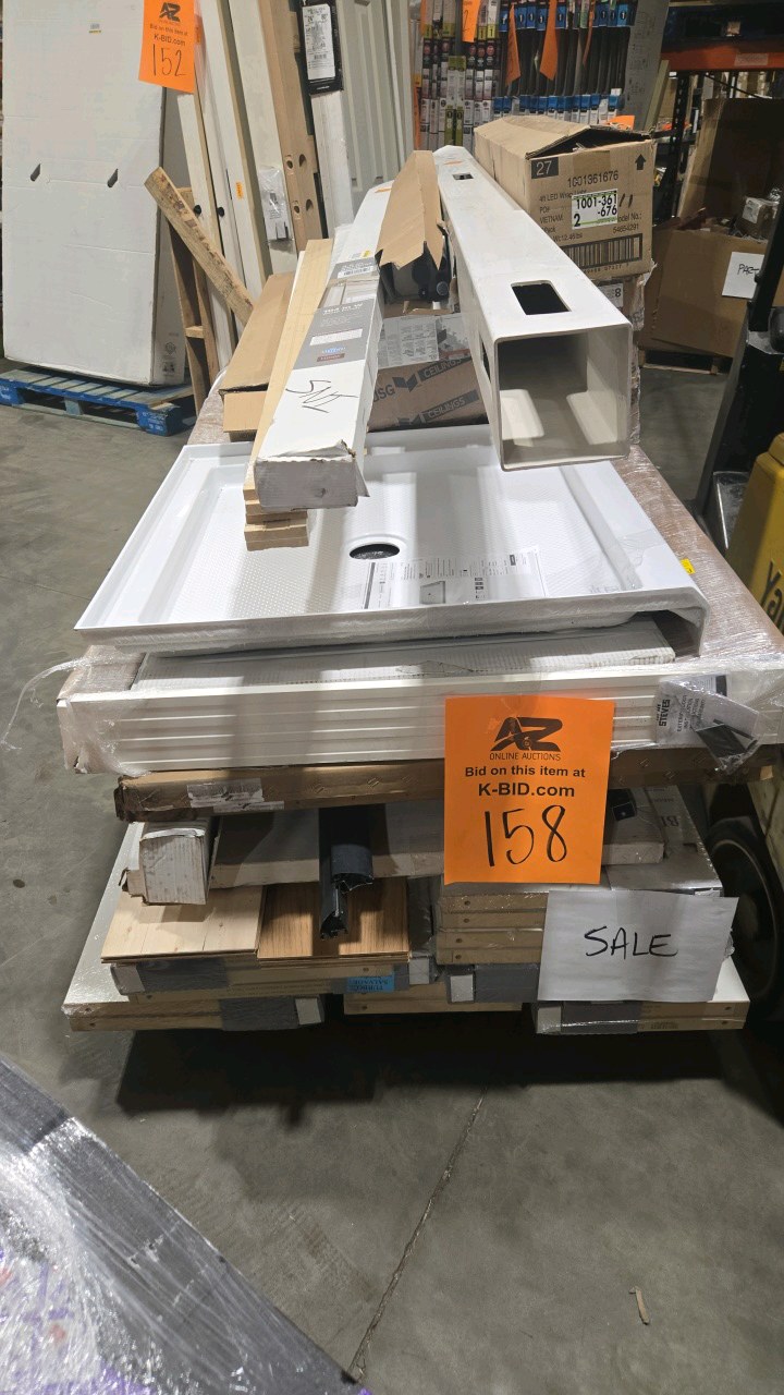 lot 158 image: WHOLESALE PALLET LOT OF GENERAL MERCHANDISE