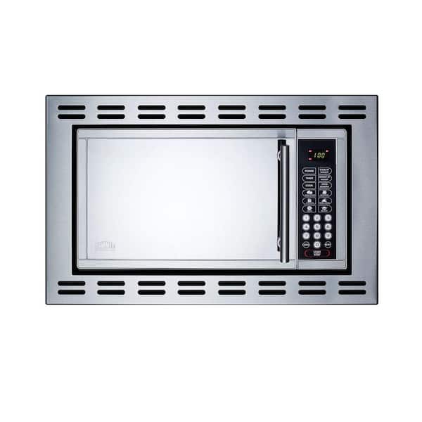 lot 167 image: Summit Appliance 0.9 cu. ft. Built-In Microwave in Stainless Steel
