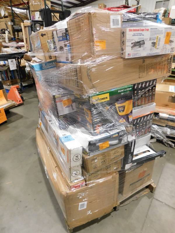 lot 169 image: WHOLESALE PALLET LOT OF GENERAL MERCHANDISE