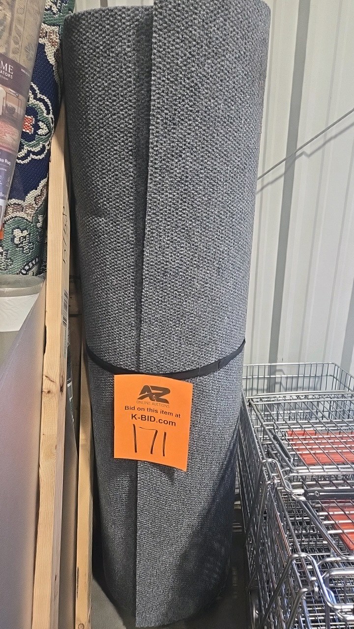 lot 171 image: indoor outdoor carpet gray