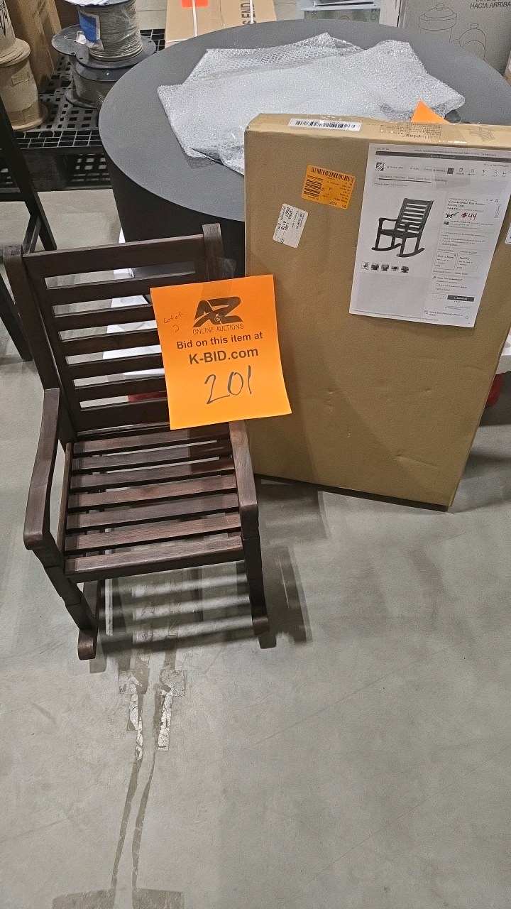 lot 201 image: 2 kids rockers