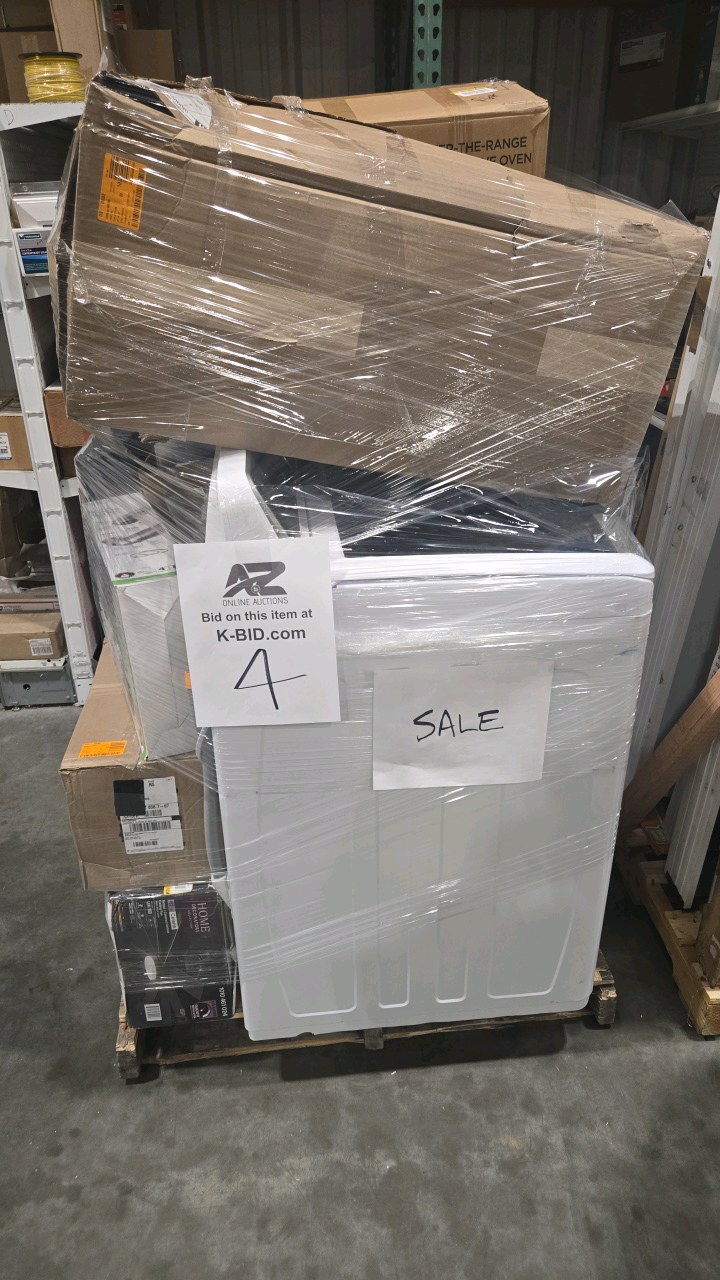 lot 4 image: WHOLESALE PALLET LOT OF GENERAL MERCHANDISE