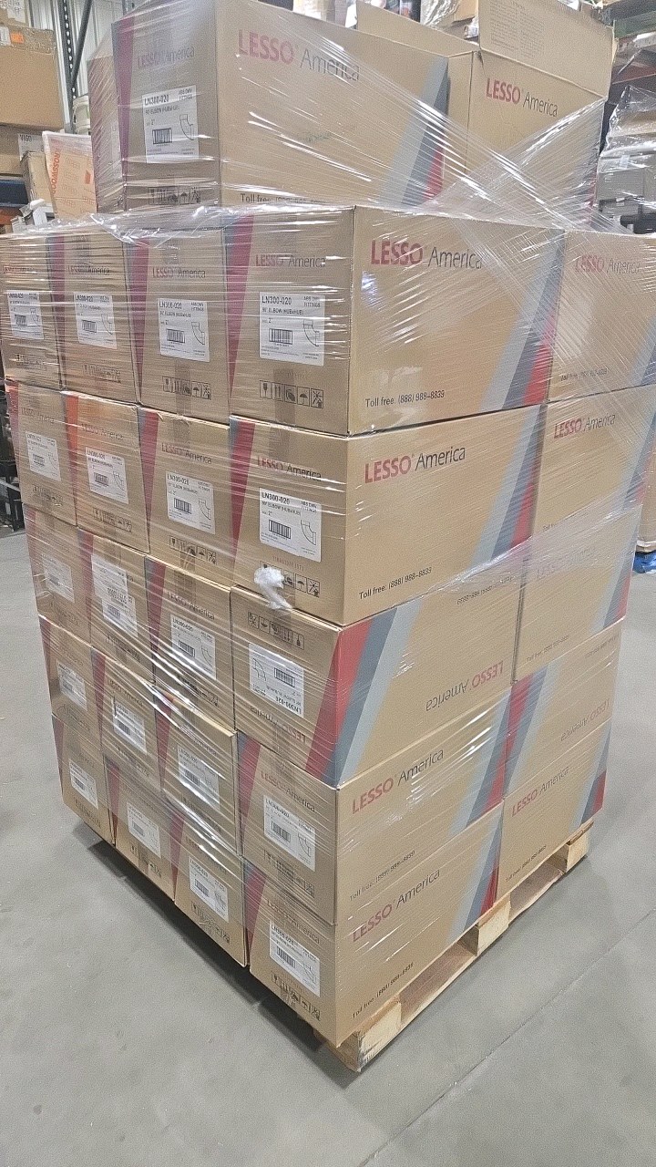 lot 54 image: Pallet lot 40 cases of 2 abs elbows