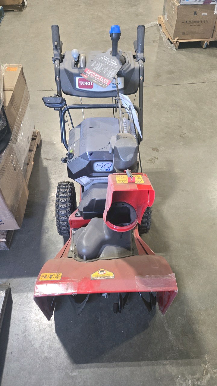 lot 6 image: Toro snow blower for parts or repair