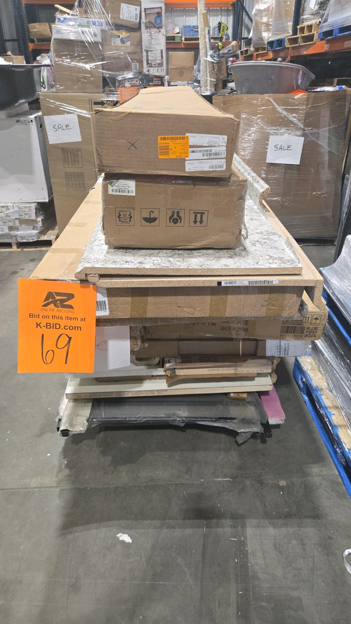 lot 69 image: WHOLESALE PALLET LOT OF GENERAL MERCHANDISE